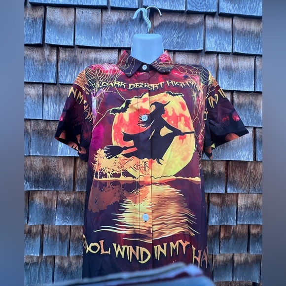 Hocus Pocus Sanderson Sisters Bleached Halloween T-Shirt – Size M NWOT - Picture 5 of 6